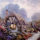 Illustration for article titled Thomas Kinkades cottage paintings upgraded with emStar Wars/em